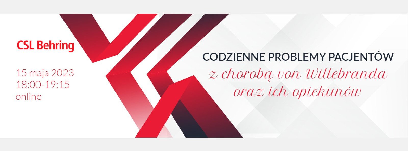 Webinar „Codziennie problemy pacjentów z chorobą von Willebranda oraz ich opiekunów”