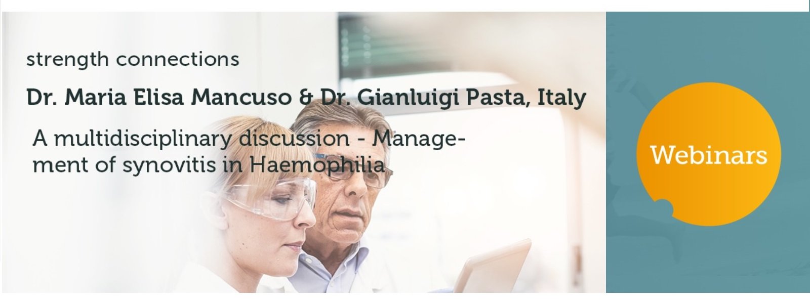 Webinar firmy Sobi pn. „A multidisciplinary discussion – Management of synovitis in haemophilia.”